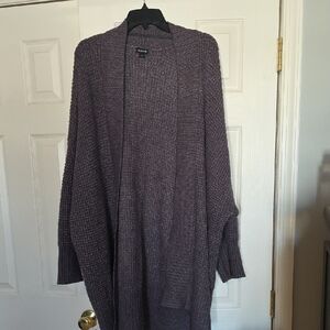 Torrid Open-Front Cardigan in Rich Gray